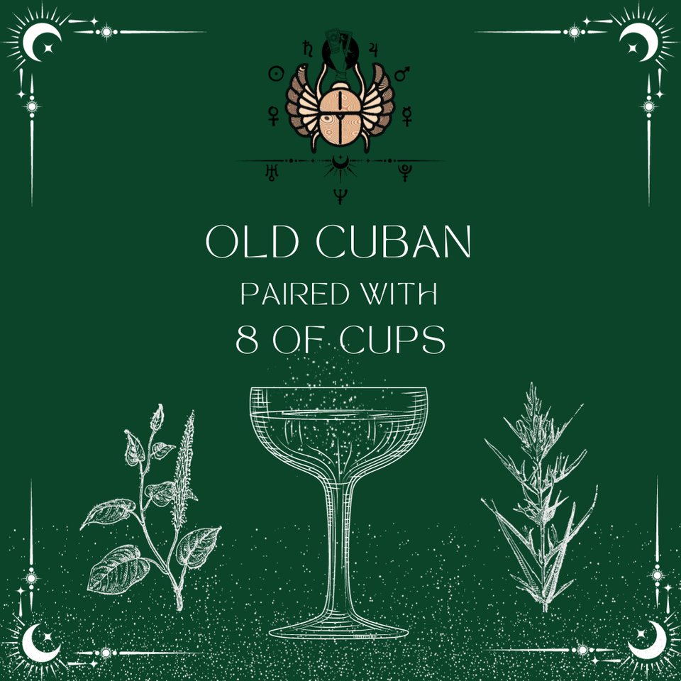 Old Cuban & 8 of Cups